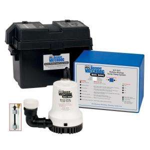   Big Dog Computer Controlled AC/DC Battery Backup Sump Pump System
