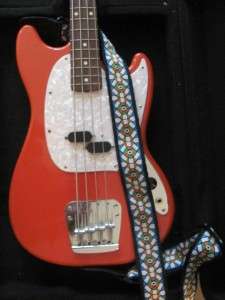 Fender Mustang Bass Guitar Red  