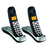 Lifestyle 1910 Wall Mountable DECT Cordless Phone   Twin Set