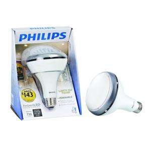 Philips 13 Watt (65W) LED BR30 Flood Soft White Light Bulb (4 Pack 