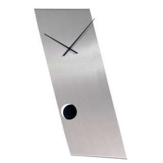 Nextime 22 In. Skew Stainless Steel Pendulum Clock B1500011 at The 