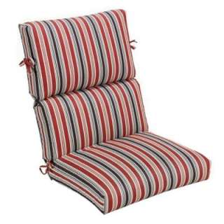   Collection22 in. Terrace Americana Outdura High Back Recliner Cushion