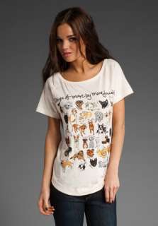 MARC BY MARC JACOBS Dogs of MMJ Tee in Willow Rose Multi at Revolve 