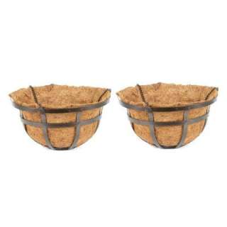   Coconest 14 In. Wrought Iron Basket (2 Pack) 52775 at The Home Depot