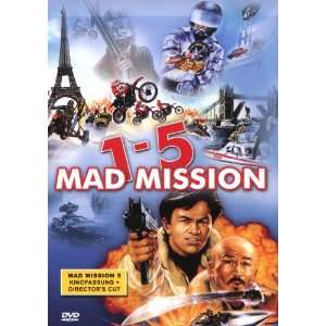 Mad Mission 1   5   4 DVD Box  Samuel Hui, Karl Maka 