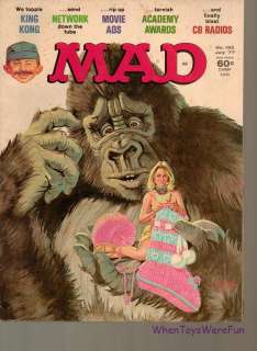 Mad Magazine #192 King Kong CB Radios Network VG  