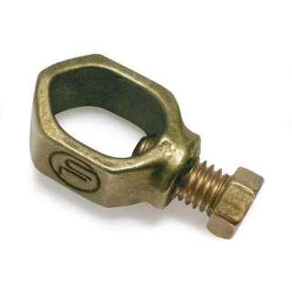 Zareba Brass Ground Rod Clamps (3 Pack) 07105 96D 