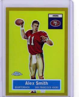   05 Topps Chrome 50th Anniversary GOLD Refractor Rookie SP /50 49ers