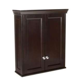 Foremost Haven 23 1/2 in. Classic Espresso Wall Cabinet TREW2428 at 