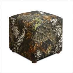   Camouflage Upholstered Storage Cube / Ottoman   KidzWorld 7071 1 MO