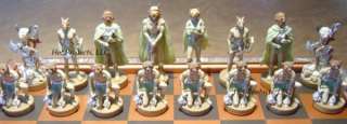 ANIMAL WARRIOR chess men set 4 1/4 KING  