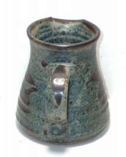 Wonderful Studio Art Pottery Small Stoneware Pitcher  