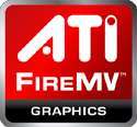 ATI FireMV 2200 Video Card   128MB DDR, PCI Express, DMS 59 Port, DVI 