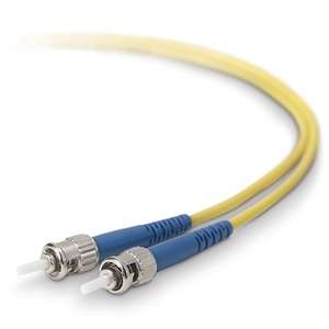 Belkin 5 Meter Single Mode Duplex Fiber Optic Patch Cable at 