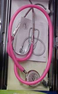 Stethoscope Dualhead Hot Flamingo Pink 108 Student NWT  