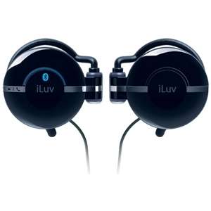 iLuv i212 Stereo Bluetooth EarClip Headphones   200 Hours Standby Time 