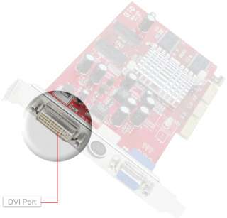 There are two types of DVI connectors DVI D and DVI I.