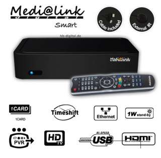 Medialink Black Panther MINI Smart SAT Receiver HDTV  