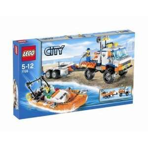 LEGO City 7726   Strand Truck der Küstenwache mit Schnellboot:  