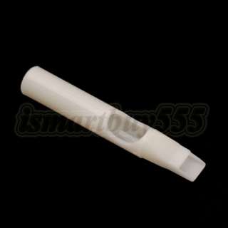 100 Tattoo Nozzle Tube Disposable Plastic Tips Supply  