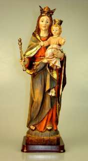 Heilige Maria Mutter Gottes 30cm ANTIK Madonna Krone  