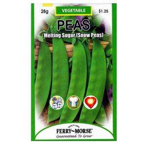 Ferry Morse Peas Melting Sugar Seed 8121 