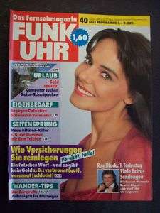 FUNK UHR   40/1992   Beatrix Bilgeri / zum Geburtstag  