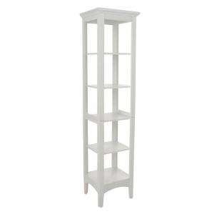 Elegant Home Wilshire 15 in. Linen Tower in White HD17091 at The Home 