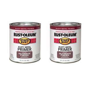   Gloss Oil Based Rusty Metal Primer (2 Pack) 182656 at The Home Depot
