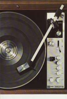 BSR Mcdonald 810 Turntable Brochure 1973  