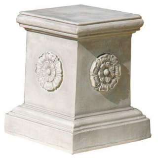 Design Toscano 12 3/4 In. Large Rosette Plinth CL5194 at The Home 