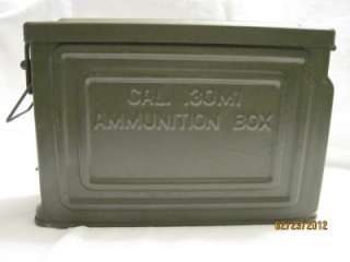 Vintage U S Military Reeves 30 Cal. M1 Ammunition Box   Outstanding 