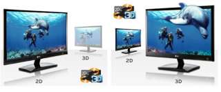 LG D2542P 63,5cm (25 Zoll) 3D LED TFT, FULL HD, DVI, HDMI, 3D vom 