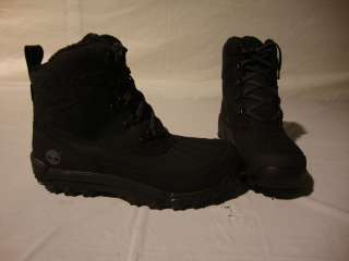 Timberland Rime Ridge Lace Up Duck Boots  Size 10.5  Black  