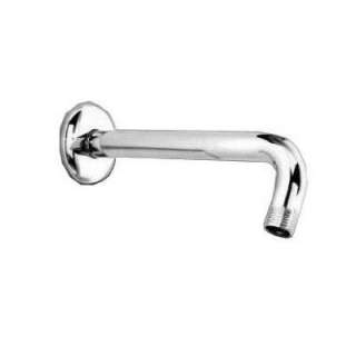 Pegasus 9 In. Right Angle Shower Arm With Flange in Chrome A558203CP 