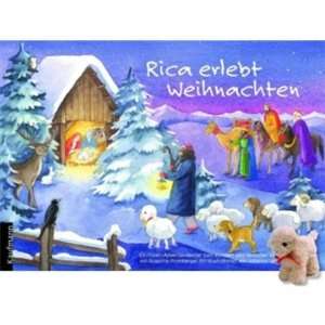 Rica erlebt Weihnachten: Ein Folien Adventskalender zum Vorlesen und 