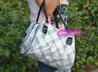 Hello Kitty shoulder bag shopping HandBag grid 866G  