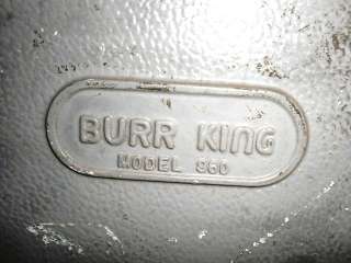 Burr King Model 960 Belt Sander/Grinder  