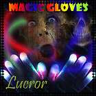 Magic Light Show Hand Finger Lighting Flashing Party Gloves Set 6 Mode 