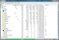Hard Drive file Manager software program, control space  
