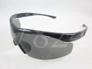 GARGOYLES Sunglasses INTIMIDATOR Shiny Black / Smoke QGY1061  