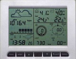 Wireless Professional Weather Station with PC Software  