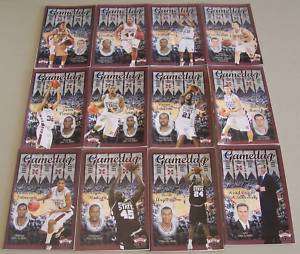 Lot of 12 2007 08 Miss. State Basketball programs  