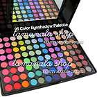 88 SUPER High GLITTER Color Rainbow Makeup EyeShadow Palette Brush Set 