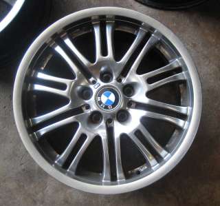 BMW E46 M3 Used OEM Style 67 Wheels Rims 18 01 06  