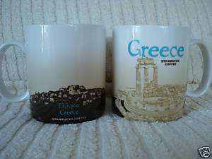 NEW Starbucks Global City Mug Country GREECE 2009  