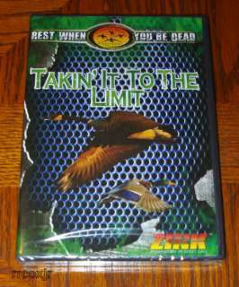 ZINK CALLS TAKIN IT TO THE LIMIT VIDEO DVD DUCK GOOSE  