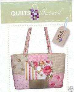   Charmer tote pattern   Quilts Illustrated   New 689076200943  