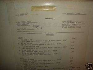 Test Pressing LP Frank Sinatra Trilogy 3 LP Set 1980  