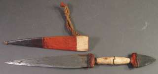 Vintage North African, Sahara Desert Arm Dagger, Sheath  